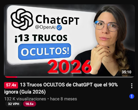 Video publicado hace 8 meses con 132 mil visualizaciones y 32 vistas por hora