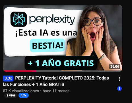 Video publicado hace 11 meses con 87 mil visualizaciones y 3 vistas por hora